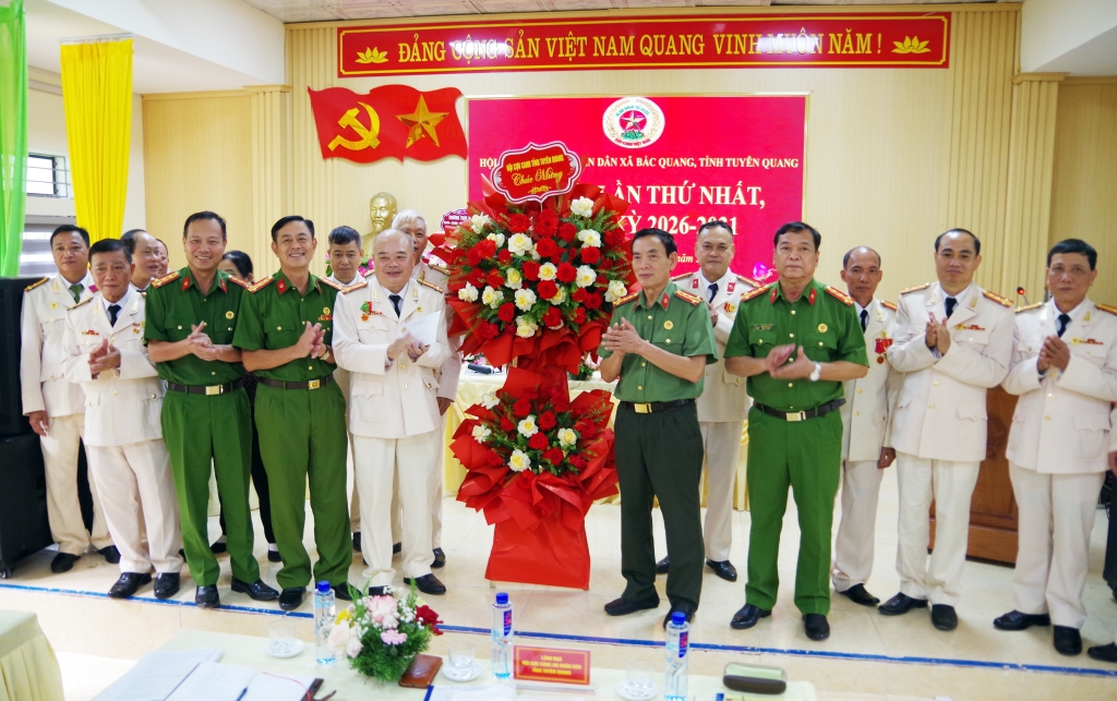 Tuyên Quang: Thành lập Hội Cựu CAND xã Bắc Quang, nhiệm kỳ 2026 - 2031