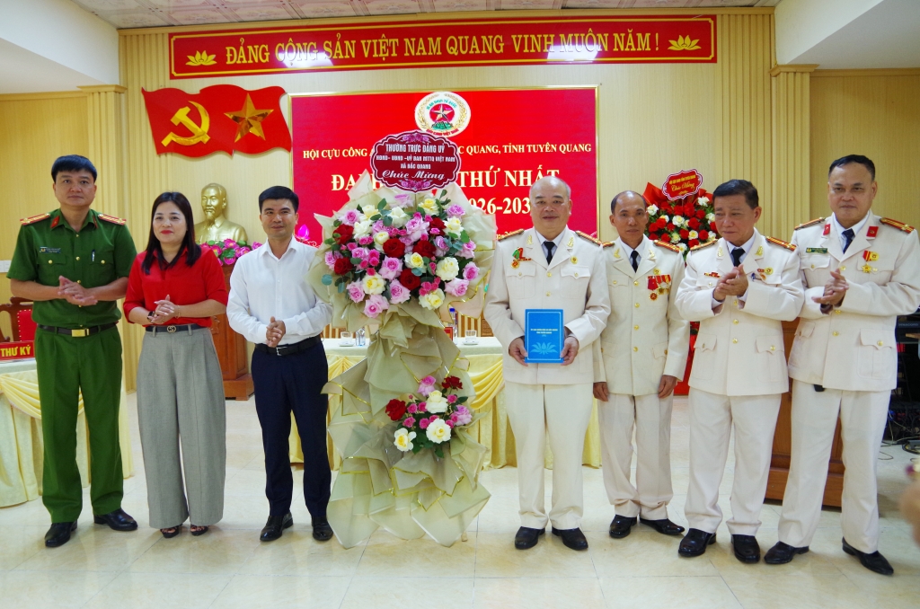 Tuyên Quang: Thành lập Hội Cựu CAND xã Bắc Quang, nhiệm kỳ 2026 - 2031