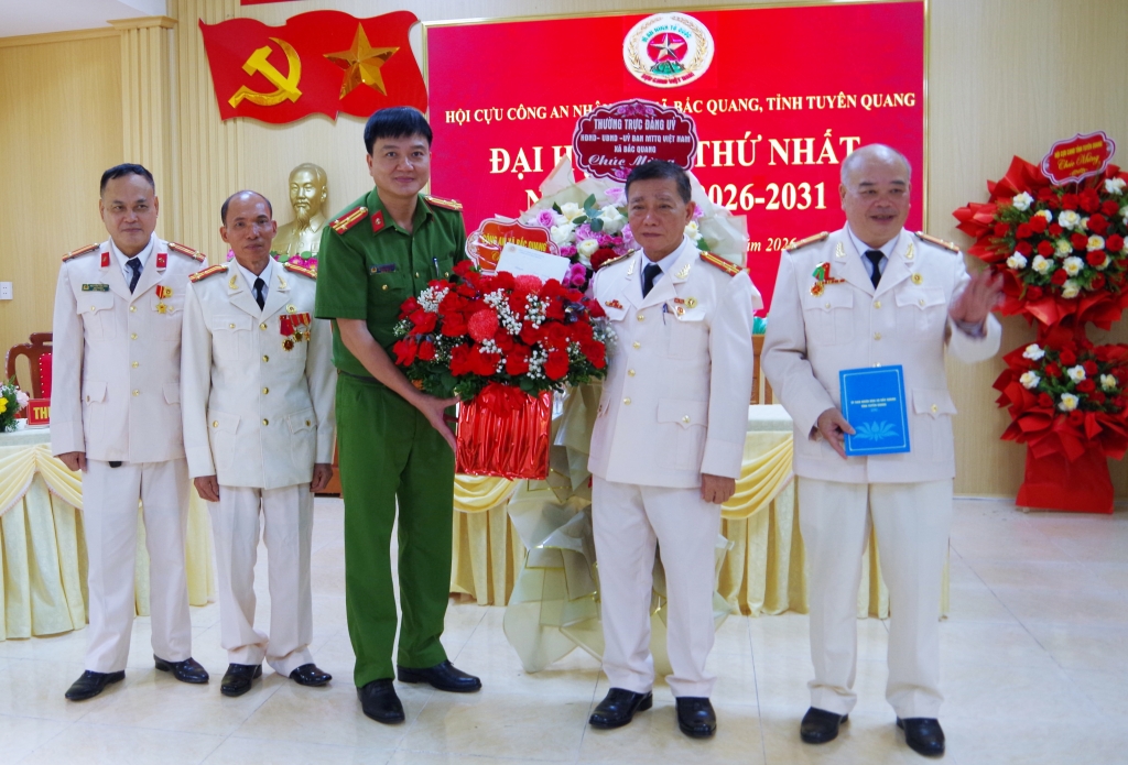 Tuyên Quang: Thành lập Hội Cựu CAND xã Bắc Quang, nhiệm kỳ 2026 - 2031