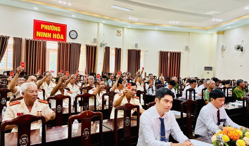 Khánh Hòa: Thành lập Hội Cựu CAND phường Ninh Hòa, nhiệm kỳ 2026 - 2031