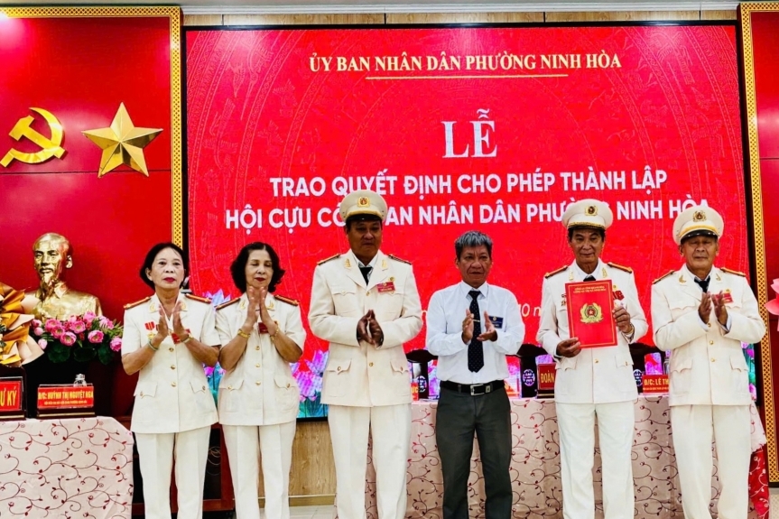 Khánh Hòa: Thành lập Hội Cựu CAND phường Ninh Hòa, nhiệm kỳ 2026 - 2031