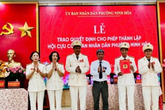Khánh Hòa: Thành lập Hội Cựu CAND phường Ninh Hòa, nhiệm kỳ 2026 - 2031