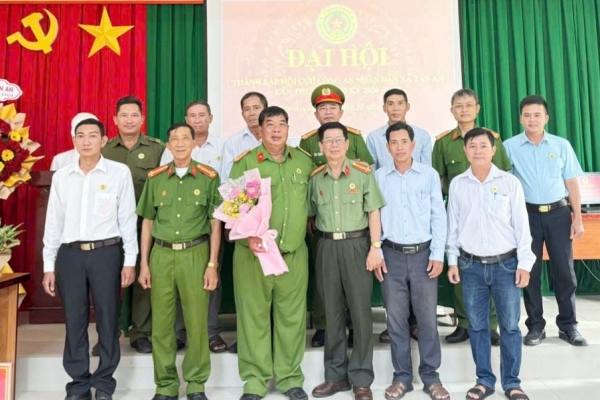 Vĩnh Long: Thành lập Hội Cựu CAND xã Tân An, nhiệm kỳ 2026 - 2031