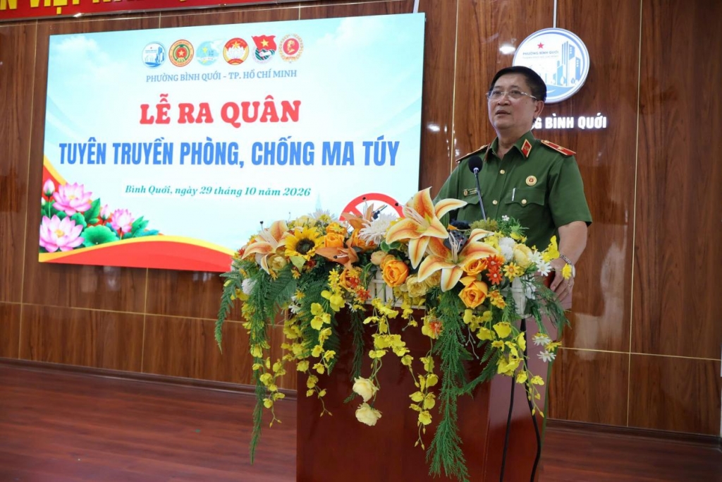 TP.HCM: Phát huy bản lĩnh cựu CAND trong chiến dịch xây dựng Phường không ma túy