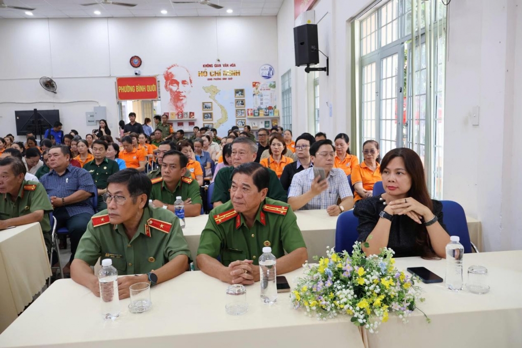 TP.HCM: Phát huy bản lĩnh cựu CAND trong chiến dịch xây dựng Phường không ma túy
