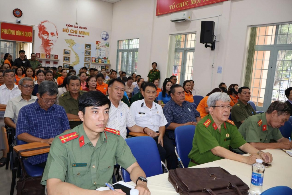 TP.HCM: Phát huy bản lĩnh cựu CAND trong chiến dịch xây dựng Phường không ma túy