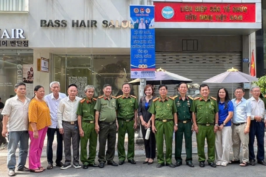 TP.HCM: Hội Cựu CAND phường Bến Thành đột phá trong công tác tuyên truyền phòng, chống ma túy