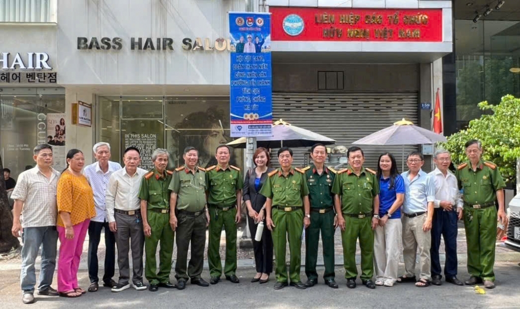 TP.HCM: Hội Cựu CAND phường Bến Thành đột phá trong công tác tuyên truyền phòng, chống ma túy