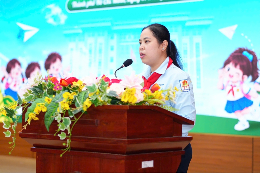 Công an TP.HCM đồng hành, chăm lo toàn diện cho học sinh Trường Văn hóa CAND V