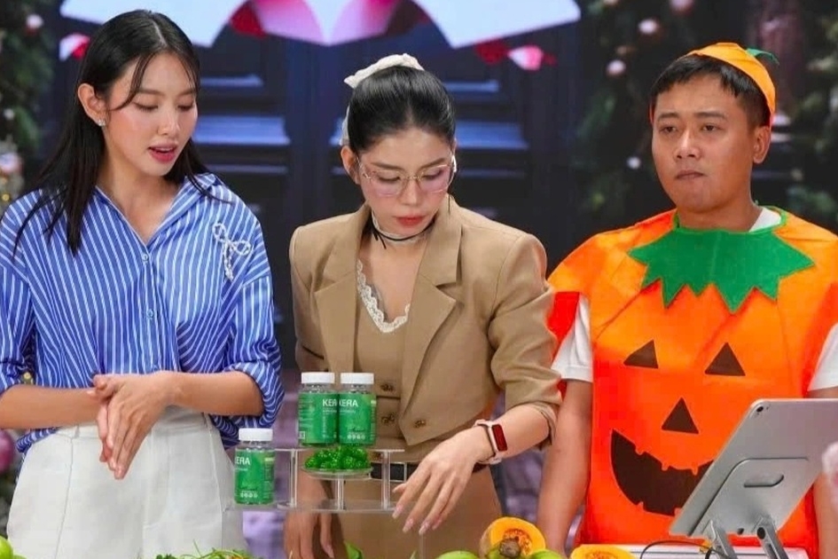 Hoa hậu Thùy Tiên từng "nổ" về kẹo rau Kera thế nào trước khi bị khởi tố?