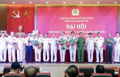 Đại hội thành lập Hội Cựu Công an Nhân dân quận Đồ Sơn nhiệm kỳ 2024 -2029