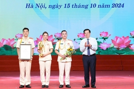 Công an Hà Nội đoạt giải xuất sắc Hội thi “Dân vận khéo” TP Hà Nội