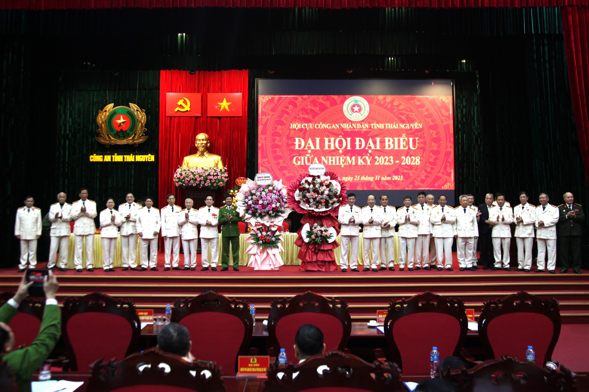 Hội Cựu CAND tỉnh Thái Nguyên Đại hội giữa nhiệm kỳ