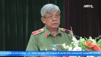 Hội Cựu CAND quận 8 và Hội Cựu Chiến binh phối hợp hỗ trợ an ninh trật tự