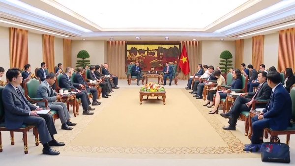 Thủ tướng Phạm Minh Chính tiếp Chủ tịch kiêm Tổng Giám đốc Tập đoàn Makara Capital Partners